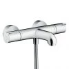 Hansgrohe Ecostat 1001 CL Thermostatic Exposed Bath Shower Mixer - 13201000 -Contemporary Taps Sales Store 13201000 P