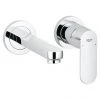 Grohe Eurosmart Cosmopolitan Wall Mounted 2 Hole Basin Mixer - 19381000 -Contemporary Taps Sales Store 19381000 P