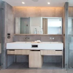 Grohe Essence Wall Mounted 2 Hole Basin Mixer L-Size - Chrome - 19967001 -Contemporary Taps Sales Store 19967001 D2 460