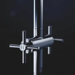 Grohe Atrio Crosshead L-Size Mono Basin Mixer with Click Clack Waste - Chrome - 21019003 9 Grohe Atrio Crosshead L-Size Mono Basin Mixer with Click Clack Waste - Chrome - 21019003 -Contemporary Taps Sales Store 21019003 D2 460