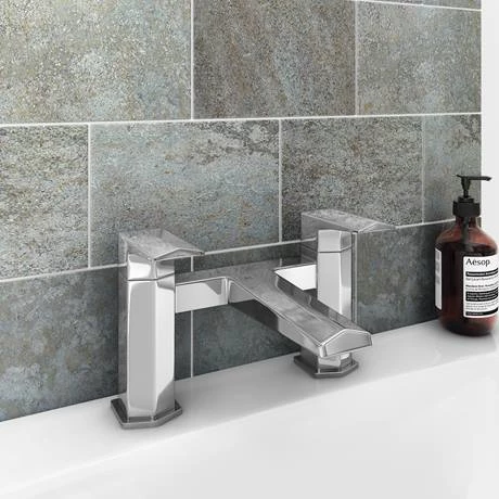 Venice Modern Geometric Bath Tap 4 Venice Modern Geometric Bath Tap - Image 2