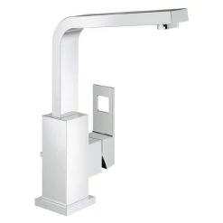 Grohe Eurocube High Spout Basin Mixer with Pop-up Waste - 23135000