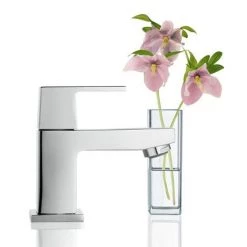 Grohe Eurocube Basin Pillar Tap - 23137000 -Contemporary Taps Sales Store 23137000 D3 460