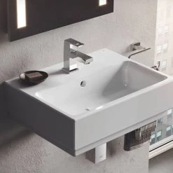 Grohe Eurocube Basin Pillar Tap - 23137000 -Contemporary Taps Sales Store 23137000 D4 460
