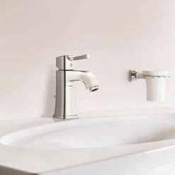 Grohe Grandera Mono Basin Mixer with Pop-up Waste - Chrome - 23303000 -Contemporary Taps Sales Store 23303000 D3 460