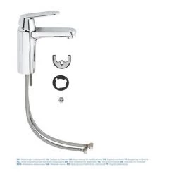 Grohe Eurosmart Cosmopolitan Mono Basin Mixer - 23327000 -Contemporary Taps Sales Store 23327000 D2 460