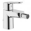Grohe BauEdge Bidet Mixer with Retractable Chain - 23332000 -Contemporary Taps Sales Store 23332000 P