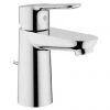 Grohe BauEdge Mono Basin Mixer with Pop-up Waste - 23356000 -Contemporary Taps Sales Store 23356000 P