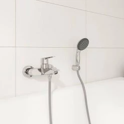 Grohe QuickFix Start Wall Mounted Bath Shower Mixer and Kit - 23413002 8 Grohe QuickFix Start Wall Mounted Bath Shower Mixer and Kit - 23413002 -Contemporary Taps Sales Store 23413002 D3 460