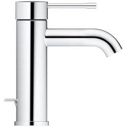 Grohe Essence S-Size Mono Basin Mixer with Pop-up Waste - Chrome - 23589001 11 Grohe Essence S-Size Mono Basin Mixer with Pop-up Waste - Chrome - 23589001 -Contemporary Taps Sales Store 23589001 D4 460
