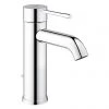 Grohe Essence S-Size Mono Basin Mixer with Pop-up Waste - Chrome - 23589001 -Contemporary Taps Sales Store 23589001 P