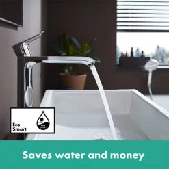 Hansgrohe Metris Single Lever Basin Mixer 260 with Pop-up Waste - 31082000 10 Hansgrohe Metris Single Lever Basin Mixer 260 with Pop-up Waste - 31082000 -Contemporary Taps Sales Store 31082000 ai3 460