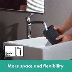 Hansgrohe Metris Single Lever Basin Mixer 260 with Pop-up Waste - 31082000 12 Hansgrohe Metris Single Lever Basin Mixer 260 with Pop-up Waste - 31082000 -Contemporary Taps Sales Store 31082000 ai5 460