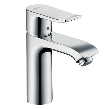 Hansgrohe Metris Single Lever Basin Mixer 110 without Waste (min. 0.2 Bar) - 31084010 3 Hansgrohe Metris Single Lever Basin Mixer 110 without Waste (min. 0.2 Bar) - 31084010