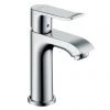 Hansgrohe Metris Cloakroom Single Lever Basin Mixer 100 without Waste - 31186000 -Contemporary Taps Sales Store 31088000 P