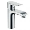 Hansgrohe Metris Single Lever Basin Mixer 110 CoolStart with Pop-up Waste - 31121000 -Contemporary Taps Sales Store 31121000 P