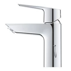 Grohe QuickFix Start SilkMove ES S-Size Mono Basin Mixer with Pop-up Waste - 31137002 -Contemporary Taps Sales Store 31137002 D4 460