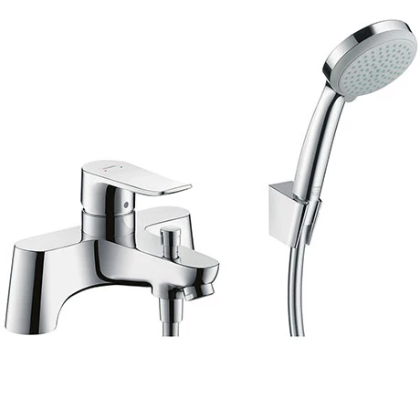 Hansgrohe Metris Bath Shower Mixer with Kit (Low Pressure) - 31422000 3 Hansgrohe Metris Bath Shower Mixer with Kit (Low Pressure) - 31422000