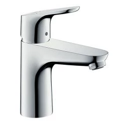 Hansgrohe Focus Single Lever Basin Mixer 100 LowFlow with Pop-up Waste - 31603000
