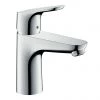 Hansgrohe Focus Single Lever Basin Mixer 100 without Waste (min. 0.2 Bar) - 31517010 -Contemporary Taps Sales Store 31513000 P 2