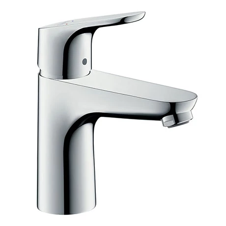 Hansgrohe Focus Single Lever Basin Mixer 100 without Waste - 31517000 3 Hansgrohe Focus Single Lever Basin Mixer 100 without Waste - 31517000