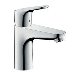 Hansgrohe Focus Single Lever Basin Mixer 100 with Pop-up Waste - 31607000