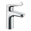Hansgrohe Focus Care Single Lever Basin Mixer 100 with Pop-up Waste - 31911000 -Contemporary Taps Sales Store 31911000 P 1