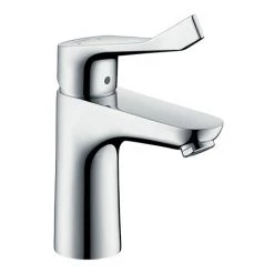 Hansgrohe Focus Care Single Lever Basin Mixer 100 with Pop-up Waste - 31911000
