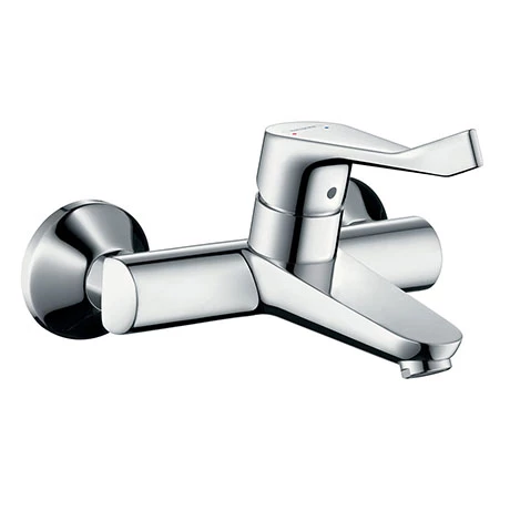 Hansgrohe Focus Care Wall Mounted Single Lever Basin Mixer - 31913000 3 Hansgrohe Focus Care Wall Mounted Single Lever Basin Mixer - 31913000
