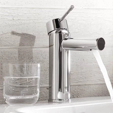 Grohe Essence S-Size Mono Basin Mixer with Pop-up Waste - 32898001 4 Grohe Essence S-Size Mono Basin Mixer with Pop-up Waste - 32898001 - Image 2