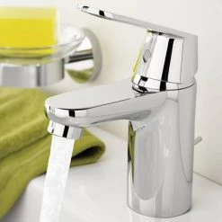 Grohe Eurosmart Cosmopolitan Mono Basin Mixer with Pop-up Waste - 32955000 -Contemporary Taps Sales Store 32955000 D4 460