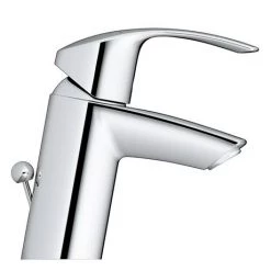 Grohe Eurosmart Mono Basin Mixer with Pop-up Waste - 33265002 -Contemporary Taps Sales Store 33265002 D3 460