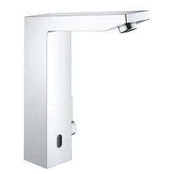 Grohe Eurocube E Infra-Red Basin Mixer Tap 1/2" - Chrome - 36441000