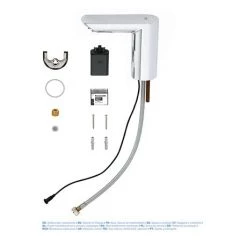 Grohe Bau Cosmopolitan E Infra-Red Electronic Basin Tap - 36452000 -Contemporary Taps Sales Store 36452000 D3 460