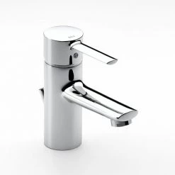 Roca Targa Chrome Basin Mixer Tap with Pop-up Waste - 5A3060C00