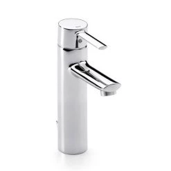 Roca Targa Chrome Extended Basin Mixer Tap with Pop-up Waste - 5A3460C00