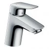Hansgrohe Logis Single Lever Basin Mixer 70 with 2 Flow Rates without Waste - 71076000 -Contemporary Taps Sales Store 71070000 P 4