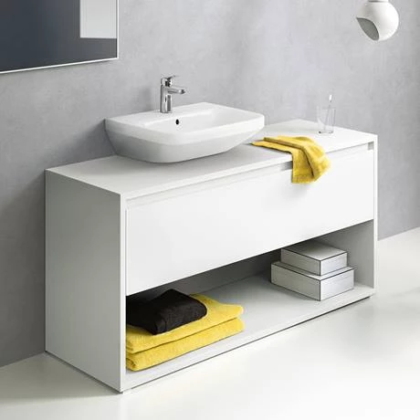 Hansgrohe Logis Single Lever Basin Mixer 100 without Waste (min. 0.2 Bar) - 71101010 4 Hansgrohe Logis Single Lever Basin Mixer 100 without Waste (min. 0.2 Bar) - 71101010 - Image 2