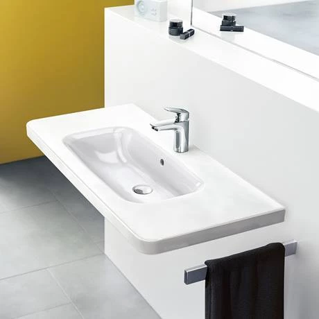 Hansgrohe Logis Single Lever Basin Mixer 100 CoolStart without Waste - 71103000 5 Hansgrohe Logis Single Lever Basin Mixer 100 CoolStart without Waste - 71103000 - Image 3
