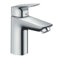 Hansgrohe Logis Single Lever Basin Mixer 100 with Metal Pop-up Waste - 71171000