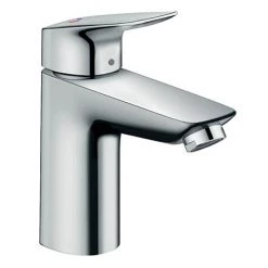 Hansgrohe Logis Single Lever Basin Mixer 100 CoolStart with Pop-up Waste - 71102000