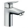 Hansgrohe Logis Single Lever Basin Mixer 100 CoolStart without Waste - 71103000 -Contemporary Taps Sales Store 71102000 P