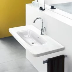 Hansgrohe Logis Single Lever Basin Mixer 210 with Swivel Spout without Waste - 71131000 6 Hansgrohe Logis Single Lever Basin Mixer 210 with Swivel Spout without Waste - 71131000 -Contemporary Taps Sales Store 71130000 D1 460 1