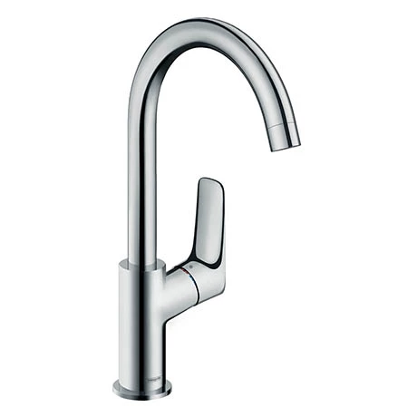 Hansgrohe Logis Single Lever Basin Mixer 210 with Swivel Spout without Waste - 71131000 3 Hansgrohe Logis Single Lever Basin Mixer 210 with Swivel Spout without Waste - 71131000