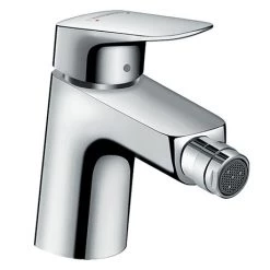 Hansgrohe Logis Single Lever Bidet Mixer 70 with Metal Pop-up Waste - 71203000