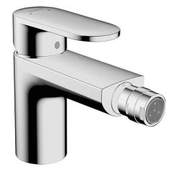 Hansgrohe Vernis Blend Single Lever Bidet Mixer with Pop-up Waste - Chrome - 71210000