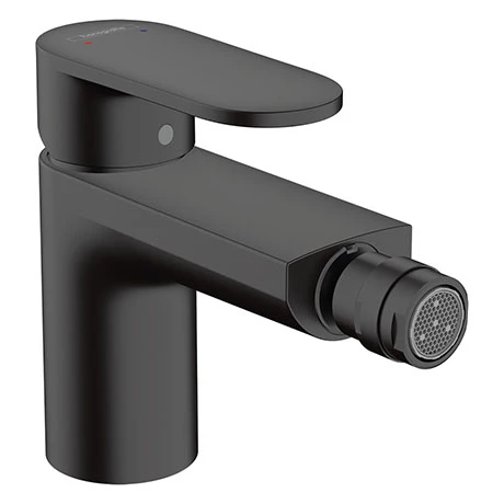 Hansgrohe Vernis Blend Single Lever Bidet Mixer with Pop-up Waste - Matt Black - 71210670 3 Hansgrohe Vernis Blend Single Lever Bidet Mixer with Pop-up Waste - Matt Black - 71210670