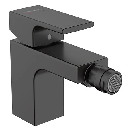 Hansgrohe Vernis Shape Single Lever Bidet Mixer with Pop-up Waste - Matt Black - 71211670 3 Hansgrohe Vernis Shape Single Lever Bidet Mixer with Pop-up Waste - Matt Black - 71211670