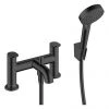 Hansgrohe Vernis Blend Bath Shower Mixer with Kit - Matt Black - 71461670 -Contemporary Taps Sales Store 71461670 P