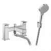 Hansgrohe Vernis Shape Bath Shower Mixer with Kit - Chrome - 71462000 -Contemporary Taps Sales Store 71462000 P